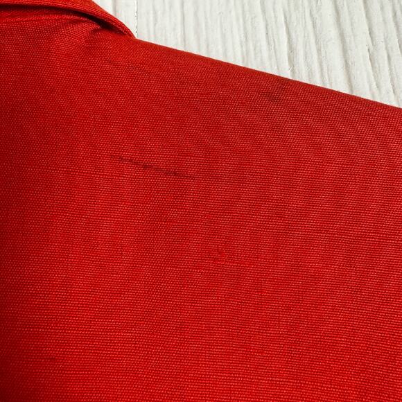 Jones New York Long Line Linen Blend Blazer Size 6 Coral Color Open Front - Picture 7 of 9